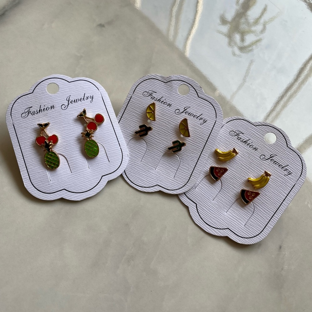 Fruit Earrings